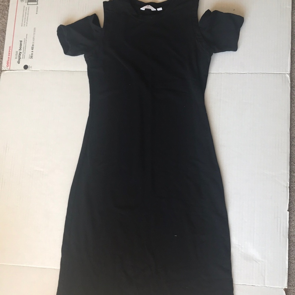Cold shoulder dress
